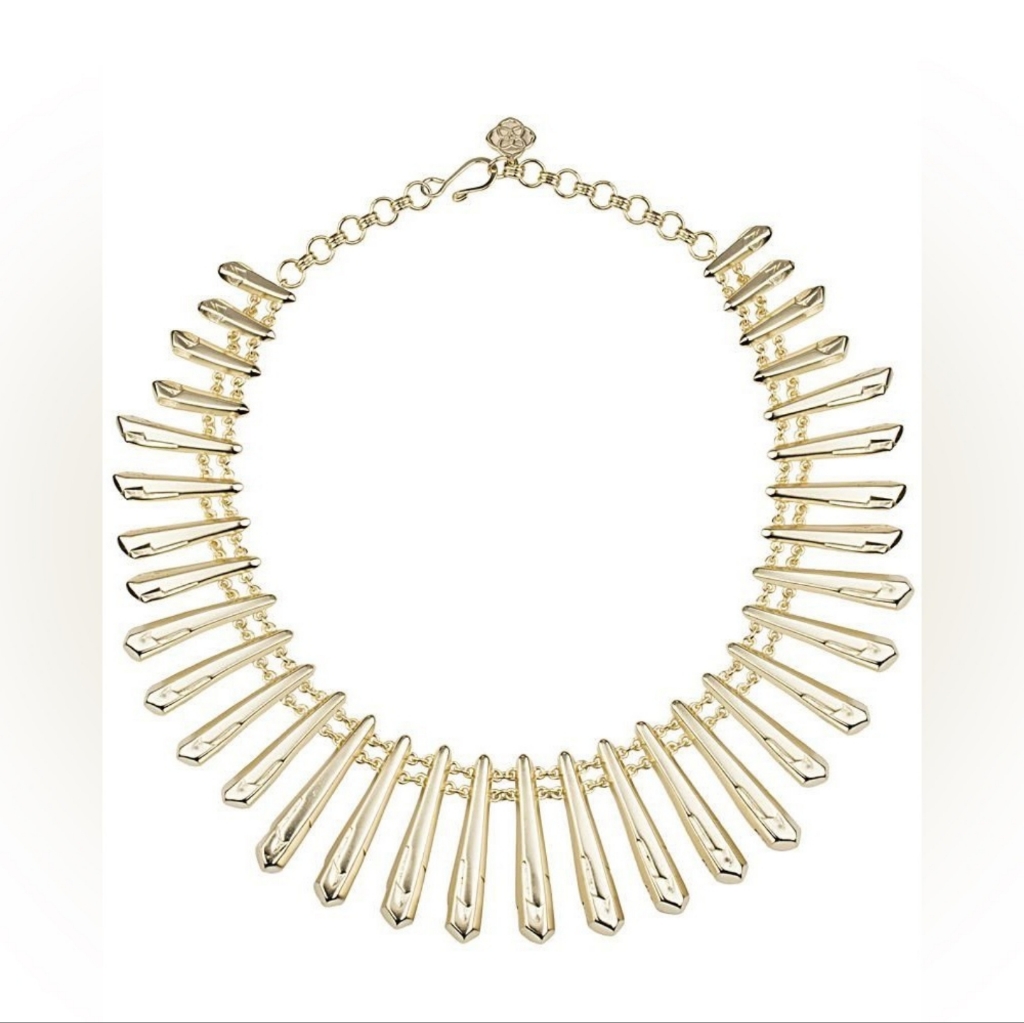Gold-Tone Kendra Scott Jill Statement Necklace